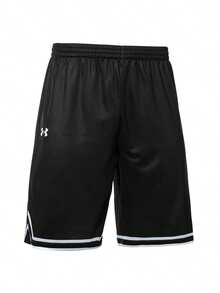 Quần short unisex Under Armour 2026 kiểu dáng mới mùa hè, thích hợp cho bóng rổ, tập luyện thể dục, thoải mái và thoáng khí 24500206-001 - màu đen - Xem 1