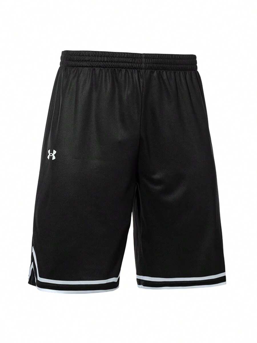 Quần short unisex Under Armour 2026 kiểu dáng mới mùa hè, thích hợp cho bóng rổ, tập luyện thể dục, thoải mái và thoáng khí 24500206-001 - màu đen - Xem 1