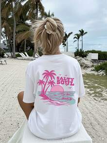 Women T-Shirts - White - View 7