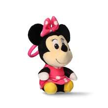 CERDÁ LIFE'S LITTLE MOMENTS Túi nhung và móc khóa Minnie Mouse của Disney, Túi mềm chính hãng của Disney, Quà tặng cho bé gái - Màu Hồng Tươi - Xem 7