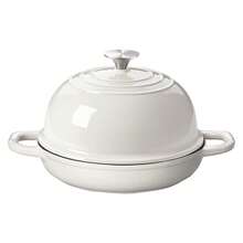 Enameled Cast Iron Dutch Oven Pot 24cm With Dome Lid, Perfect For Baking Sourdough Bread - View 2