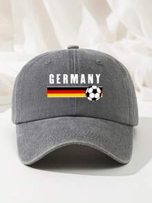 1 pieza Gorra de béisbol unisex de mezclilla vintage desgastada con estampado "WOKE UP" de colores múltiples, ajustable, de corona suave, adecuada para uso diario, playa, campamento, viaje, regalo, festival, vacaciones - B - Ver 8