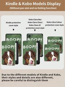 Kingsung 狗狗图案平板电脑保护套，兼容 iPad 9.7/10.2/10.5/10.9/12.9/Pro 11（第十代），兼容三星 Galaxy Tab S6 Lite 10.4 英寸，兼容 Kindle Paperwhite（第十二代，2024 年款），Kindle（第十一代，2022 年款），提供轻柔防摔保护，支持智能支架/自动唤醒/睡眠功能。 - 彩色 - 查看 11