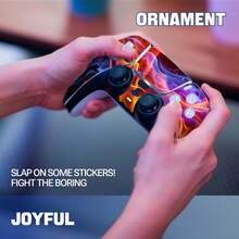 1 Bộ Miếng Dán Trang Trí In Hình Dành Cho Máy Chơi Game Phiên Bản Đĩa, Chống Trầy Xước, Chống Trượt, Thiết Kế Sáng Tạo (3 Miếng/Bộ) - Xem 5