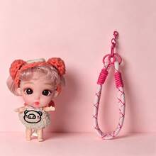 Mặt dây chuyền hình nhân vật mini bằng nhựa PVC mềm mại - Trang phục được may thủ công, không phải thú nhồi bông, phụ kiện trang trí túi xách và đồ chơi để bàn, món quà hoàn hảo cho người hâm mộ mô hình anime. - Sưu tầm móc khóa búp bê - Xem 18