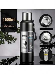 Bình nước giữ nhiệt bằng thép không gỉ - Dung tích lớn, chống rò rỉ và dễ mang theo, có thể dùng làm cốc cà phê, cốc trên xe hơi, cốc nước, thích hợp cho các hoạt động ngoài trời, leo núi, cắm trại, thể thao và du lịch - Có nắp đậy, cũng có thể dùng làm cốc nước, vật dụng cần thiết cho mùa tựu trường. - Nhiều màu - Xem 10