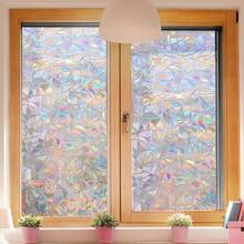 Phim dán kính màu cầu vồng, decal dán kính tĩnh điện chống tia UV, chống chói, có thể tháo rời, thích hợp cho phòng ngủ, phòng khách, nhà bếp và cửa ra vào. - Tròng kính màu - Xem 9