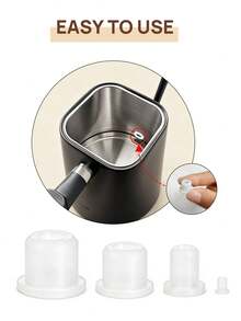 Brutelle Water Flow Regulator. Suitable For Pour Over Kettles, Drip Coffee Makers, Gooseneck Kettles And Coffee Machines. Precisely Control Water Flow. - White - View 4