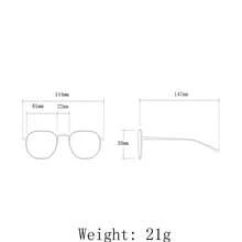 1 pereche de ochelari de soare personalizați pentru femei, fără ramă metalică, cu margini pentru picioare, potriviți pentru purtare zilnică - Argint - Vizualizare 6