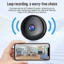 1 buah Kamera Pintar Tersembunyi Nirkabel Kecil, Kamera Pengawasan Keamanan WiFi 1080P dengan Penglihatan Malam, Deteksi Gerakan, dan Kontrol Aplikasi dengan Waktu Siaga Lama, Cocok untuk Pengawasan Hewan Peliharaan (Kucing/Anjing) di Dalam/Luar Ruangan, Perawatan Rumah, Perekaman Video, dan Pengumpulan Bukti untuk Penegakan Hukum - Hitam - View 4