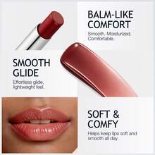 LANGMANNI Tinted Lipstick Lip Balm Set, 2 Colors Sheer Hydrating Lip Color, Moisturizing & Nourishing Lip Care, Universal Shades For All Skin Tones - 6 màu - Xem 3