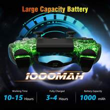 1Pack Controller For P4, Wireless Controller 1 Pack For P4/Pro/Slim, Remote Control With Adjustable RGB Light/1000mAh Battery/6-Axis Motion Sensor/Double Vibration - 查看 3