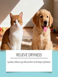 Pet Eye Care Liquid, Eye Area Tear Stain Cleansing & Care Solution For Cats And Dogs - Multicolor - View 7