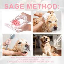 Pet Soap, Relieves Cat & Dog Skin Itching, Softens Fur, Mite Removal & Cleansing - 1pcs - View 8