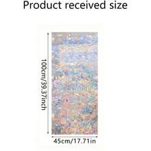 Phim dán kính màu cầu vồng, decal dán kính tĩnh điện chống tia UV, chống chói, có thể tháo rời, thích hợp cho phòng ngủ, phòng khách, nhà bếp và cửa ra vào. - Tròng kính màu - Xem 4