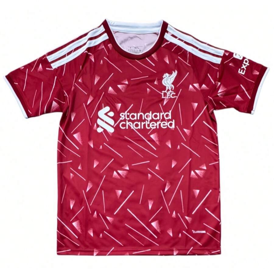 Liverpool 2026/27 Home Jersey, Climacool Breathable Quick-Dry Red Liverpool  Shirt - 彩色 - 查看 1