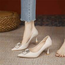 Women Flats - Apricot - View 1