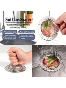 1/2/4pcs Kitchen Sink Drain Filter, Sink Strainer, Sink Drain Stopper - View 8