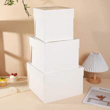 1/5 hộp bánh trong suốt có cửa sổ, kích thước 6"/8"/10"/12", hộp đựng bánh mang đi có nắp đậy, thích hợp làm quà tặng sinh nhật, đám cưới, tiệc lễ, Giáng sinh, Ngày của Mẹ, dùng để đóng gói kẹo, sô cô la, bánh quy, bánh rán, pizza, bánh ngọt, món tráng miệng, dâu tây, bánh macaron, bánh cupcake, bánh bông tuyết, bánh nướng, kẹo truffle, v.v. - Nhiều màu - Xem 10