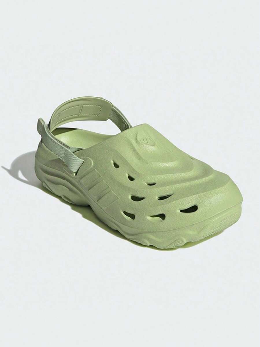Adidas 新款轻便透气防滑厚底男女通用凉鞋 - 綠色 - 查看 1