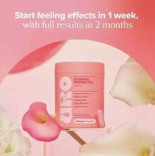 URO Vaginal Probiotics For Women PH Balance With Prebiotics & Lactobacillus UK - PACK OF - View 6