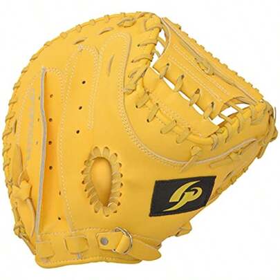 GP - Mitón de béisbol Suave para Receptor de béisbol para Principiantes y práctica de béisbol en el Campo de Kaokukani General/Adulto y Adulto M/L Principiante