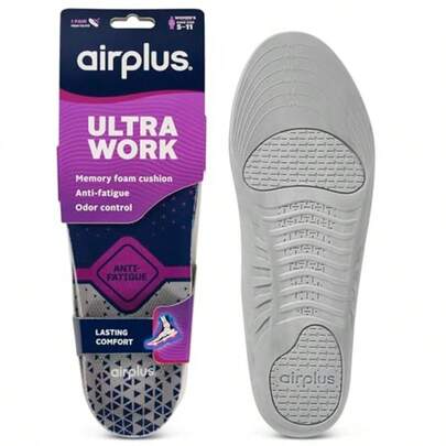 Airplus Ultra Work Memory Plus - Plantillas para zapatos para una comodidad duradera para mujer talla 5-11