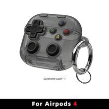 游戏手柄造型耳机保护套，适用于 4/Pro2/Pro3，通用款，带支架夹，防摔 - 彩色 - 查看 12