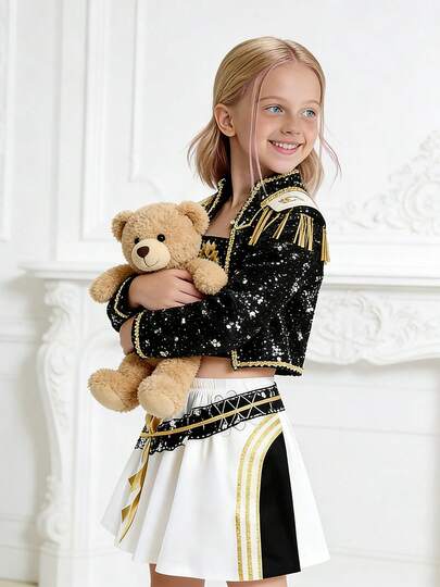 Disfraz de Rumi de K-pop para cosplay - Disfraz de Halloween para carnaval - Disfraz de cumpleaños para niñas