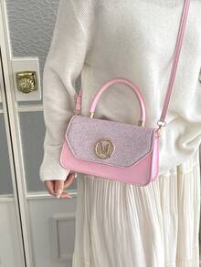 New Fashionable Retro Niche Design Casual Solid Color Versatile Shoulder Crossbody Bag - Multicolor - View 4