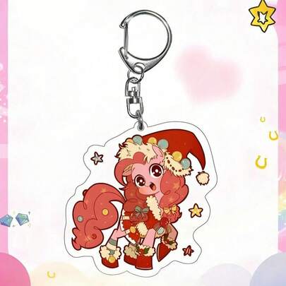 MY LITTLE PONY 1/9 Móc Khóa Acrylic Hình Anime & Hoạt Hình – Mặt Dây Chuyền Hình Nhân Vật 2D Dễ Thương Với Phong Cách Anime Đáng Yêu, những chiếc mặt dây chuyền acrylic này không chỉ hoàn hảo để làm móc khóa mà còn là vật trang trí nhà cửa độc đáo. Chúng là món quà lưu niệm lý tưởng cho các bữa tiệc, vật dụng cho các buổi tụ họp và những món quà ý nghĩa.