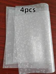 1片装，半透明三叶草压纹抽屉垫，防潮防油，适用于冰箱和衣柜 - 半透明三葉草 - 查看 14