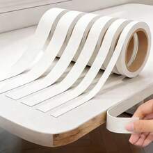 1卷10米/393.7英寸白色边框自粘装饰胶带，自粘墙面装饰条，适用于橱柜、桌子、房间装饰 - 膚白 - 查看 1