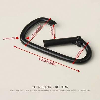 Móc khóa kim loại chịu lực cao, móc khóa chữ D có khóa dùng cho cắm trại, leo núi, móc chìa khóa, đồ dùng ngoài trời, màu đen, móc khóa kim loại cao cấp, móc khóa hình chữ D chịu lực cao dùng cho cắm trại ngoài trời, leo núi, ba lô, móc chìa khóa, kẹp lò xo hợp kim nhôm bền, móc khóa kim loại, móc khóa chữ D chịu lực cao dùng cho cắm trại, leo núi, móc chìa khóa