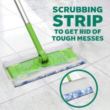 2-In-1 Electric Spin Mop And Sweeper With 5 Dry And 3 Wet Reusable Cleaning Pads - 1 - 查看 3