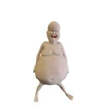 TheMugly Dolls Rene 光头挤压玩具，柔软硅胶慢回弹捏捏乐玩具，丑萌减压小玩意，办公桌必备，青少年成人礼物 2026 - 彩色 - 查看 6