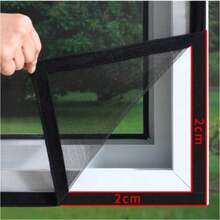 Self-Adhesive Window Mosquito Net, Insect Proof Mesh Screen For Home Use In Summer, Suitable For Doors And Windows, Available In Multiple Sizes - A - View 102