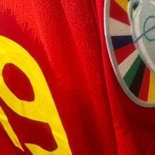 Spain Lamine Ya-Mal Euro 2024 Home Jersey | BRAND NEW Vintage Soccer - Đỏ - Xem 3