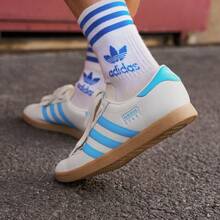 Adidas 阿迪达斯 STADT 经典低帮滑板鞋 - 青碧色 - 查看 4