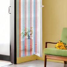 Aluminium Metal Chain Door Curtain Insect-Proof Fly Screen Partition Blind Strips Door Curtain For Home - Colorful - View 8