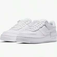 Nike 官方正品 AF1 SHADOW 女款休闲低帮滑板鞋 - 白色 - 查看 3