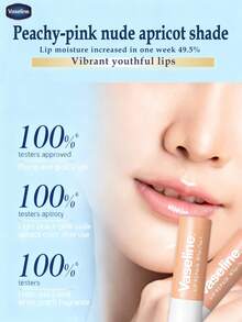 Vaseline 3支经典多汁蜜桃味润唇膏，适合日常使用 - 淺粉色 - 查看 4