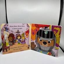 Durable 3D Flip Learning Card Book, Foldable Inner Pages, Suitable For Home Reading Story Time, Cognitive Enlightenment And Language Development, Halloween Christmas Gift, Science Education - 彩色 - 查看 5