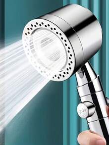 5-Setting Adjustable Handheld Shower Head With Filter Function, Suitable For Bathroom Shower Head, Bathroom Hardware Accessories And Bathroom Decor, Providing A Luxurious Bathing Experience - Multicolor - View 4