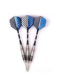 3pcs/Set Professional Metal Darts Set, Tungsten Steel Darts With Non-Slip Handles, Durable For Adult Competition & Training - Multicolor - View 11