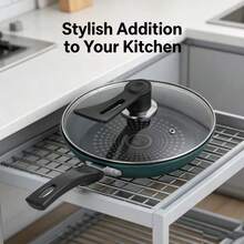 Non-Stick Frying Pan, Suitable For Home Use, Small Pancake & Steak Breakfast Pan, Compatible With Gas Stove And Induction Cooktop - View 5