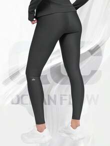 Airlift Winter Warm High-Waist Legging - Anthracite - 查看 2
