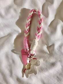 Immediate Wealth Hoop Pendant, Phone Case Lanyard, Short Keychain, Wristlet, Universal - Multicolor - View 4