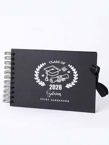 Sổ lưu niệm tốt nghiệp năm 2026 được cá nhân hóa, quà tặng sinh viên đại học, sổ lưu niệm ảnh tốt nghiệp, lời nhắn kỷ niệm, album ảnh, quà tặng. - Nhiều màu - Xem 7