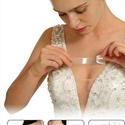 36Pcs Double-Sided Fashion Tape, Women's Transparent Double-Sided Tape, Traceless Invisible Breast Enhancement Tape, Strong Clothing Glue, Clothing Anti Drop Accessories, Fixed Stickers, Prevent Exposure And Exposure, Protect Skin/Body Care Tools/Festival Necessities/Camping/Travel Necessities/Wedding/Christmas Gifts/Halloween Gifts